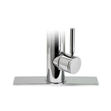 Waterstone - Waterstone Contemporary 10'' Escutcheon Plate - Unlacquered Polished Brass