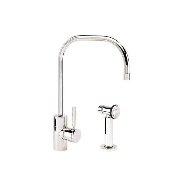Waterstone - Waterstone Fulton Kitchen Faucet w/ Side Spray - Unlacquered Polished Brass