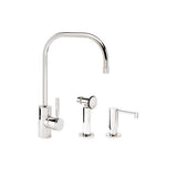Waterstone - Waterstone Fulton Kitchen Faucet - 2pc. Suite - Matte White