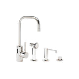 Waterstone - Waterstone Fulton Prep Faucet - 3pc. Suite - Matte White
