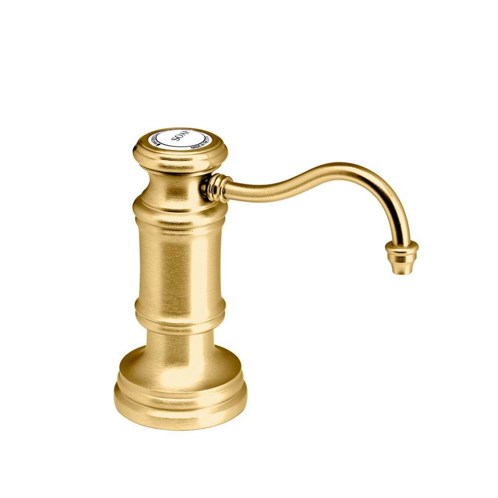 Waterstone - Waterstone Traditional Soap/Lotion Dispenser - Hook Spout - Matte White