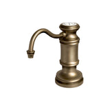 Waterstone - Waterstone Traditional Soap/Lotion Dispenser - Hook Spout - Matte Antique Brass