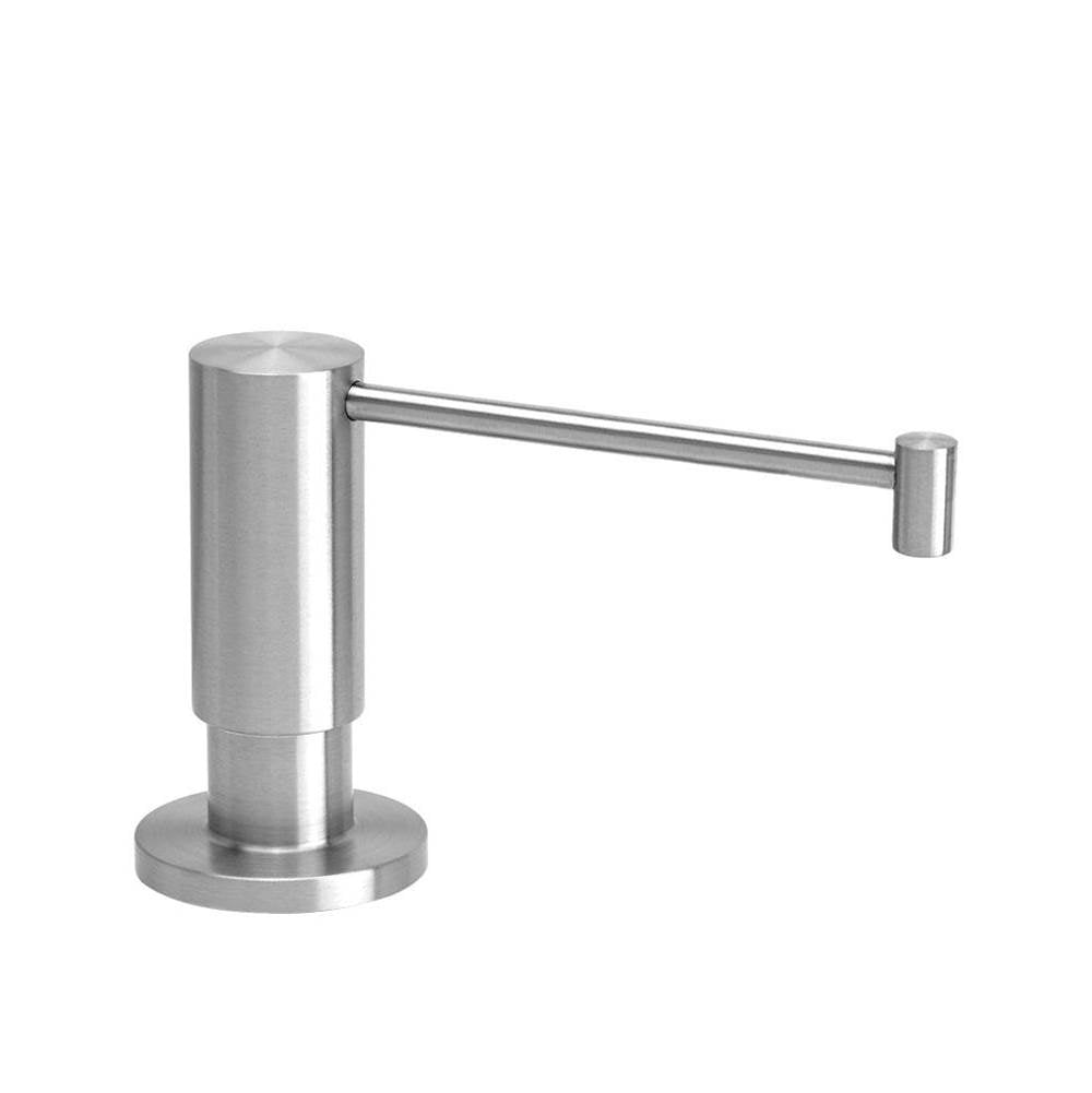 Waterstone - Contemporary Soap/lotion Dispenser - Extended Straight Spout - Satin Chrome
