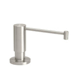 Waterstone - Contemporary Soap/lotion Dispenser - Extended Straight Spout - Satin Nickel