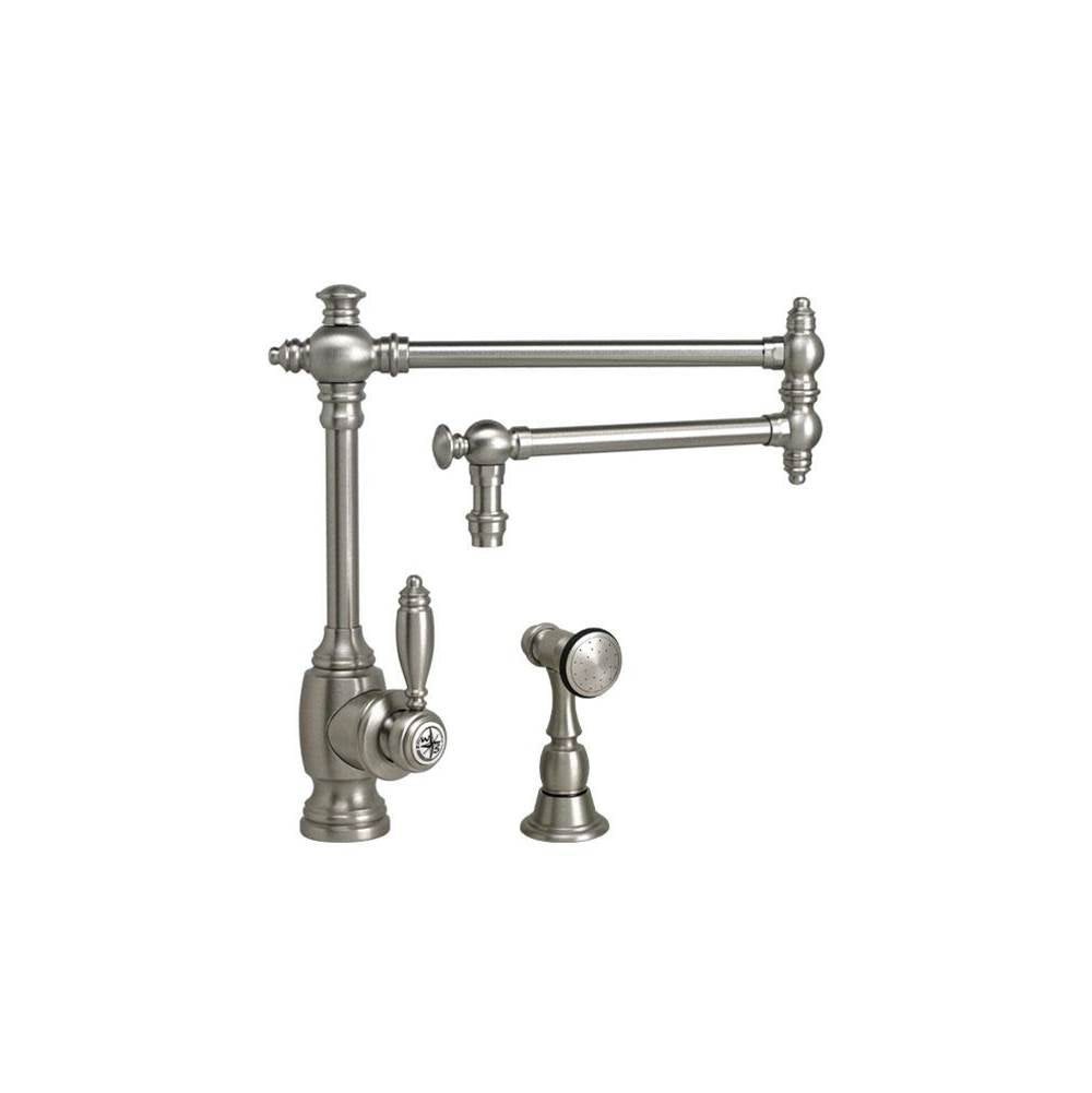 Waterstone - Waterstone Towson Kitchen Faucet - 18'' Articulated Spout - Classic Bronze