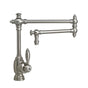 Waterstone - Waterstone Towson Kitchen Faucet - 18'' Articulated Spout - Chardonnay