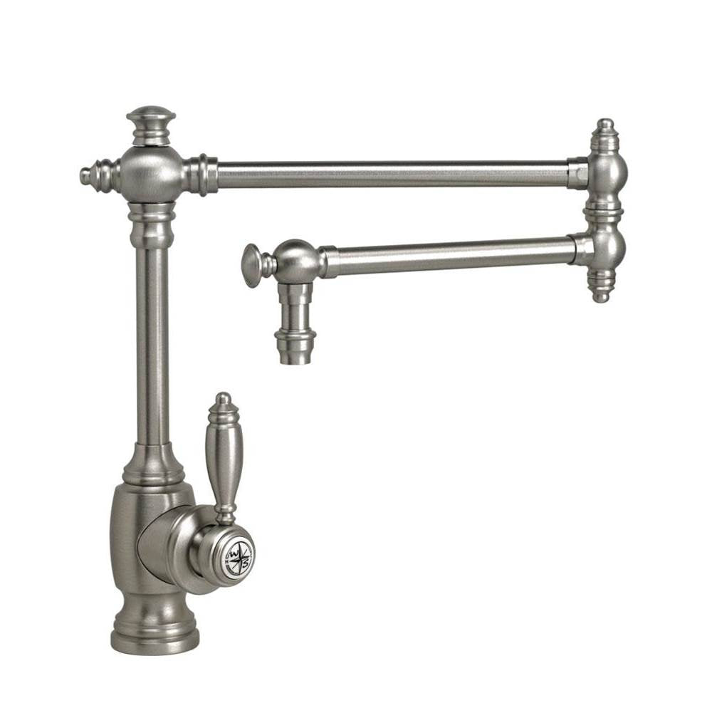 Waterstone - Waterstone Towson Kitchen Faucet - 18'' Articulated Spout - Matte White