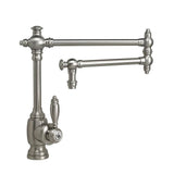 Waterstone - Waterstone Towson Kitchen Faucet - 18'' Articulated Spout - Matte White