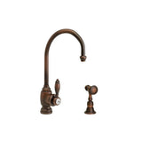 Waterstone - Waterstone Hampton Prep Faucet w/ Side Spray - Matte White
