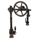 Waterstone - Waterstone Wheel Pulldown Faucet - Black Nickel