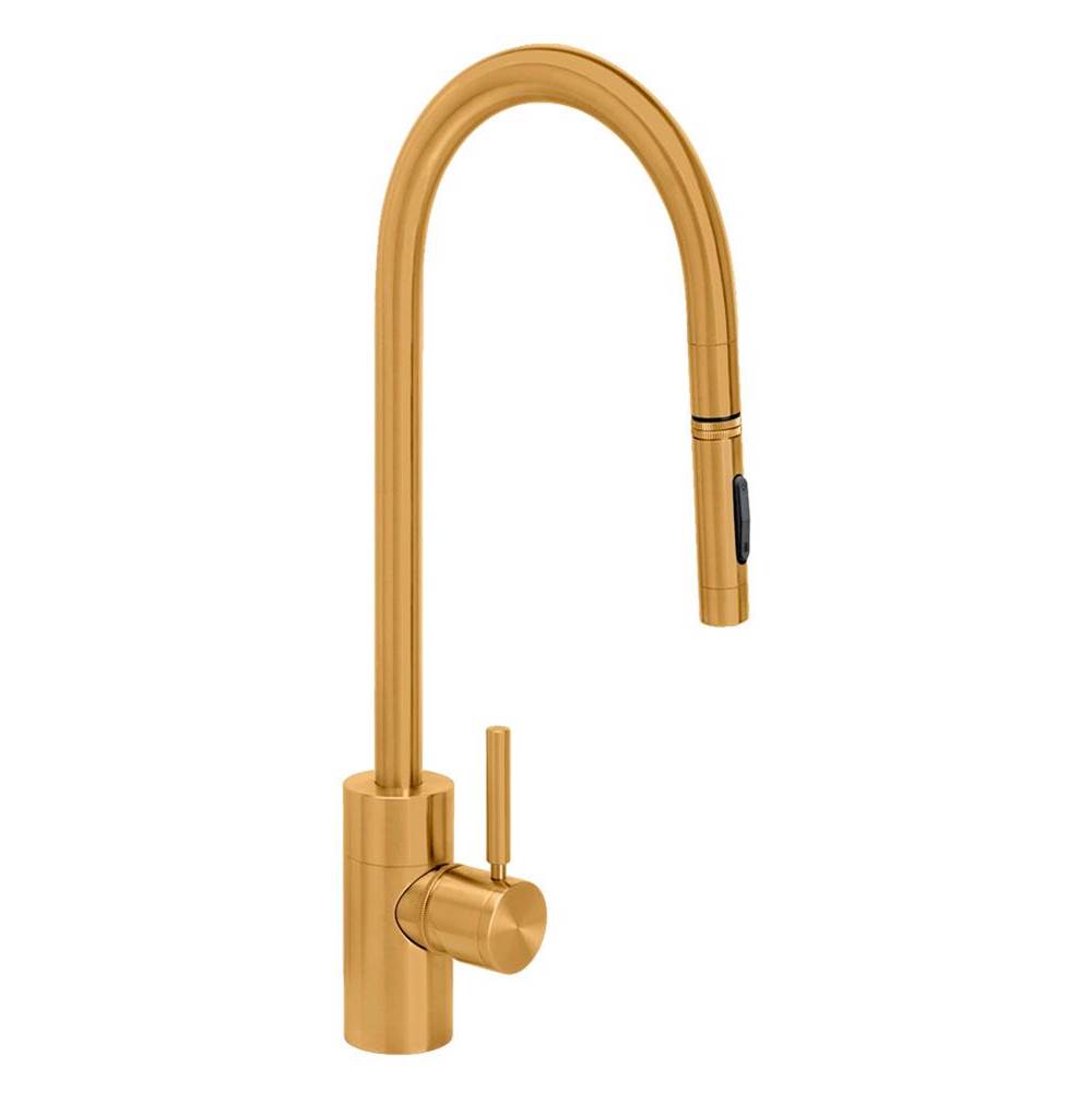 Waterstone - Waterstone Contemporary Extended Reach PLP Pulldown Faucet - Toggle Sprayer - Classic Bronze