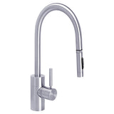 Waterstone - Waterstone Contemporary PLP Pulldown Faucet - Lever Sprayer - Satin Chrome
