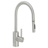 Waterstone - Waterstone Contemporary PLP Pulldown Faucet - Lever Sprayer - Stainless Steel