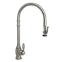 Waterstone - Waterstone Traditional Extended Reach PLP Pulldown Faucet - Unlacquered Polished Brass