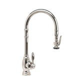 Waterstone - Waterstone Traditional Prep Size PLP Pulldown Faucet - Angled Spout - Satin Nickel