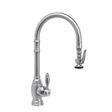 Waterstone - Waterstone Traditional PLP Pulldown Faucet - Satin Chrome