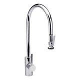 Waterstone - Waterstone Contemporary Extended Reach PLP Pulldown Faucet - Lever Sprayer - Chrome