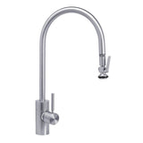 Waterstone - Waterstone Contemporary Extended Reach PLP Pulldown Faucet - Lever Sprayer - Satin Chrome