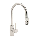 Waterstone - Waterstone Contemporary PLP Pulldown Faucet - Lever Sprayer - Polished Nickel