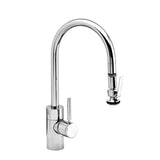 Waterstone - Waterstone Contemporary PLP Pulldown Faucet - Lever Sprayer - Matte White