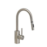 Waterstone - Waterstone Contemporary Prep Size PLP Pulldown Faucet - Toggle Sprayer - Matte White