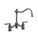 Waterstone - Waterstone Annapolis Bridge Faucet - Lever Handles - Satin Brass