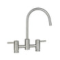 Waterstone - Waterstone Parche Bridge Faucet - Unlacquered Polished Brass