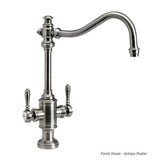 Waterstone - Waterstone Annapolis Two Handle Kitchen Faucet w/ Side Spray - Matte Black