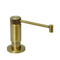 Waterstone - Industrial Soap/lotion Dispenser - Straight Spout - Antique Brass