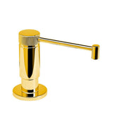 Waterstone - Industrial Soap/lotion Dispenser - Straight Spout - Polished Gold