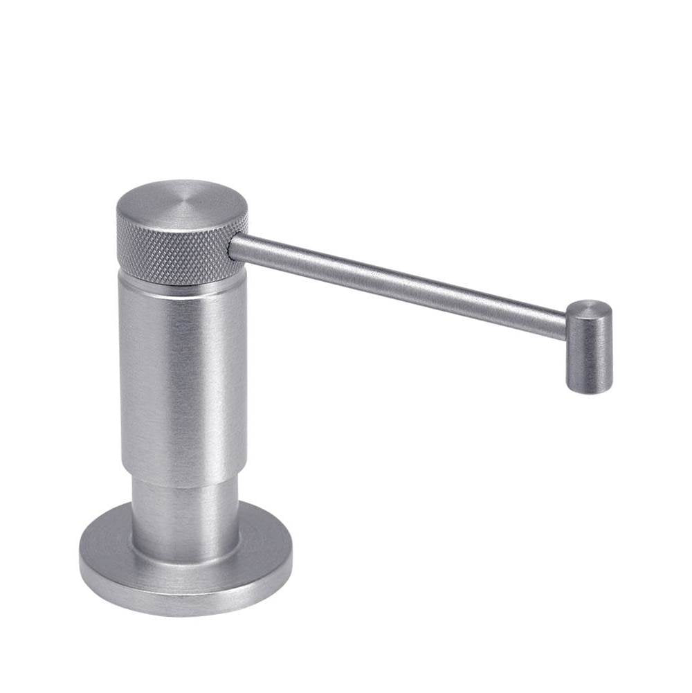 Waterstone - Industrial Soap/lotion Dispenser - Straight Spout - Satin Chrome