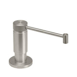 Waterstone - Industrial Soap/lotion Dispenser - Straight Spout - Satin Nickel