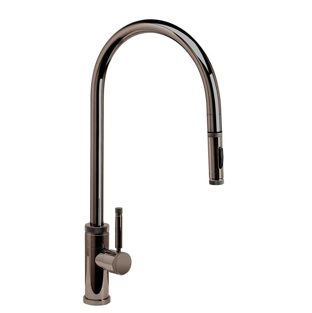 Waterstone - Waterstone Industrial Extended Reach PLP Pulldown Faucet - Toggle Sprayer - Black Nickel