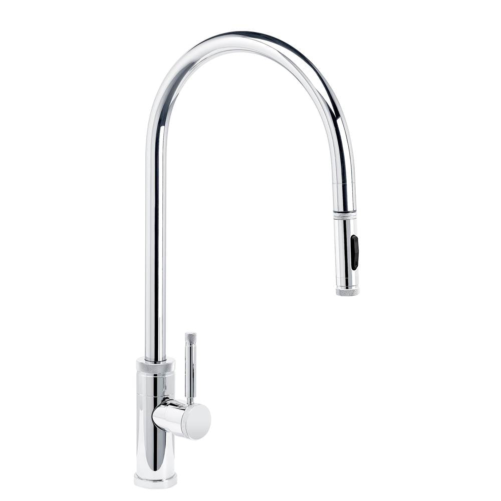 Waterstone - Waterstone Industrial Extended Reach PLP Pulldown Faucet - Toggle Sprayer - Chrome