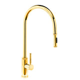 Waterstone - Waterstone Industrial Extended Reach PLP Pulldown Faucet - Toggle Sprayer - Polished Gold