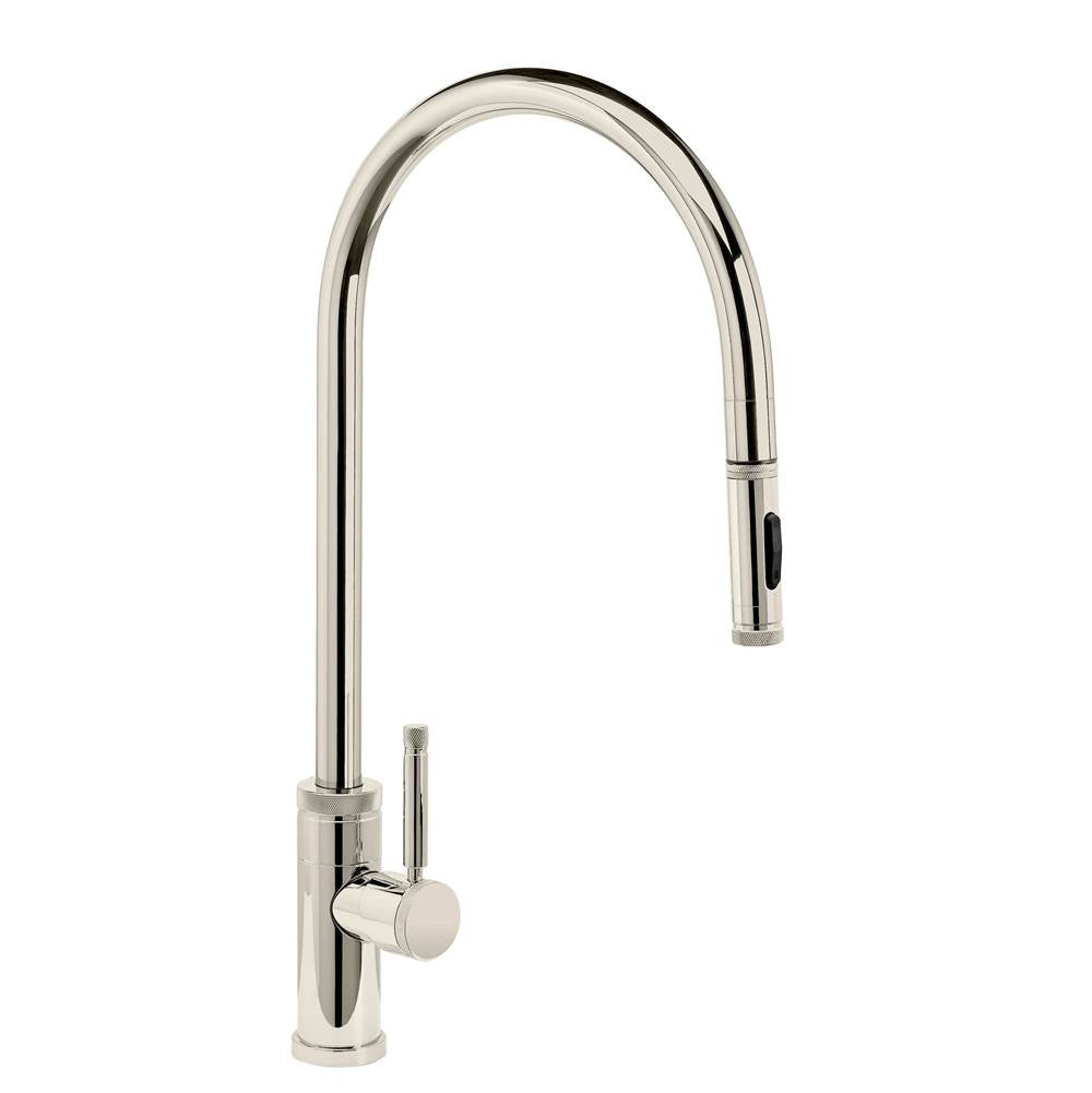 Waterstone - Waterstone Industrial Extended Reach PLP Pulldown Faucet - Toggle Sprayer - Polished Nickel
