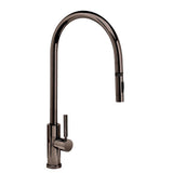 Waterstone - Waterstone Modern Extended Reach PLP Pulldown Faucet - Toggle Sprayer - Black Nickel