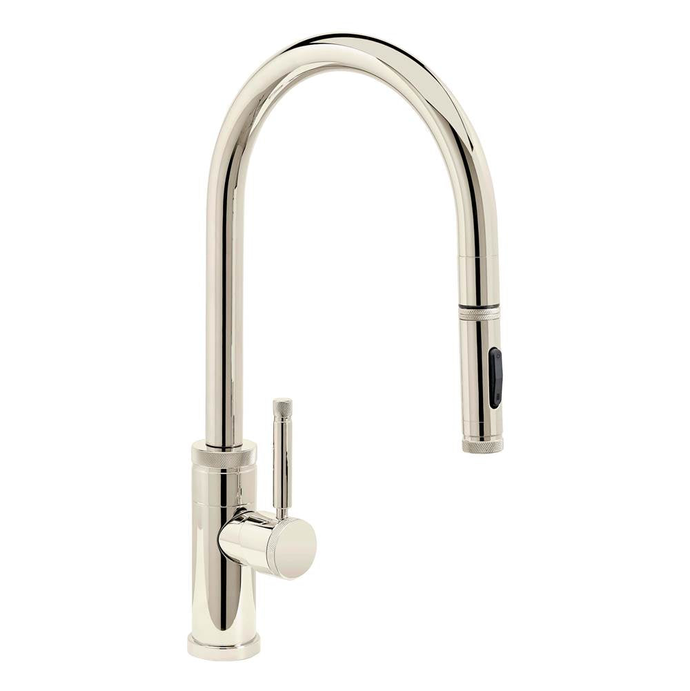 Waterstone - Waterstone Industrial PLP Pulldown Faucet -Toggle Sprayer - Polished Nickel