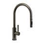 Waterstone - Waterstone Modern PLP Pulldown Faucet -Toggle Sprayer - Unlacquered Polished Brass