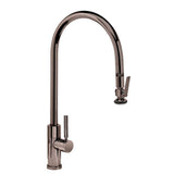 Waterstone - Waterstone Modern Extended Reach PLP Pulldown Faucet - Lever Sprayer - Black Nickel
