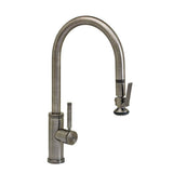 Waterstone - Waterstone Industrial PLP Pulldown Faucet - Lever Sprayer - Antique Pewter