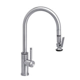 Waterstone - Waterstone Industrial PLP Pulldown Faucet - Lever Sprayer - Satin Chrome