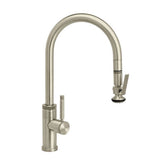 Waterstone - Waterstone Industrial PLP Pulldown Faucet - Lever Sprayer - Satin Nickel