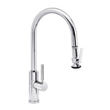 Waterstone - Waterstone Modern PLP Pulldown Faucet - Lever Sprayer - Angled Spout - Chrome