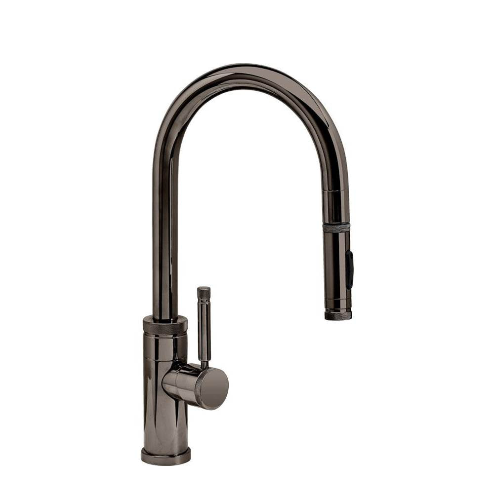 Waterstone - Waterstone Industrial PLP Pulldown Faucet - Toggle Sprayer - Black Nickel