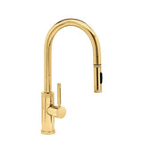 Waterstone - Waterstone Industrial PLP Pulldown Faucet - Toggle Sprayer - Polished Brass