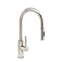 Waterstone - Waterstone Industrial PLP Pulldown Faucet - Toggle Sprayer - Unlacquered Polished Brass