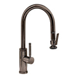 Waterstone - Waterstone Industrial Prep Size PLP Pulldown Faucet - Lever Sprayer - Black Nickel