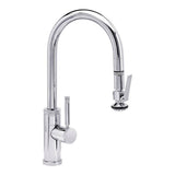 Waterstone - Waterstone Industrial Prep Size PLP Pulldown Faucet - Lever Sprayer - Chrome