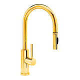 Waterstone - Waterstone Modern PLP Pulldown Faucet - Toggle Sprayer - Polished Gold